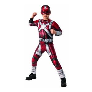 Kids Red Guardian Halloween costume with mask. New with tags